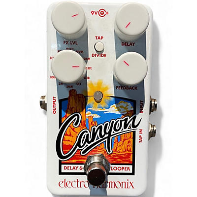 Used Electro-Harmonix Canyon Delay and Looper Effect Pedal