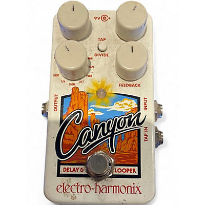 Used Electro-Harmonix Canyon Delay and Looper Effect Pedal