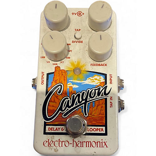 Used Electro-Harmonix Canyon Delay and Looper Effect Pedal