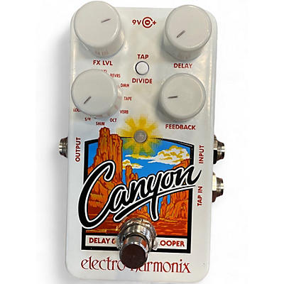 Used Electro-Harmonix Canyon Delay and Looper Effect Pedal