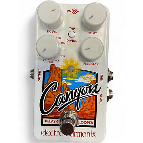 Used Electro-Harmonix Canyon Delay and Looper Effect Pedal