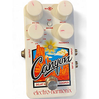 Used Electro-Harmonix Canyon Delay and Looper Effect Pedal