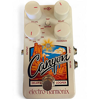 Used Electro-Harmonix Canyon Delay and Looper Effect Pedal