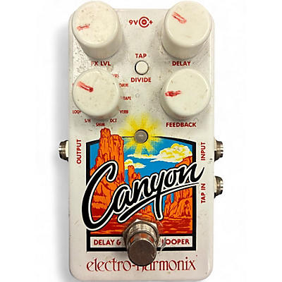 Used Electro-Harmonix Canyon Delay and Looper Effect Pedal