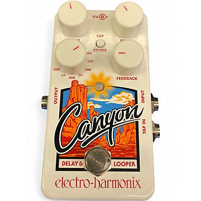 Used Electro-Harmonix Canyon Delay and Looper Effect Pedal