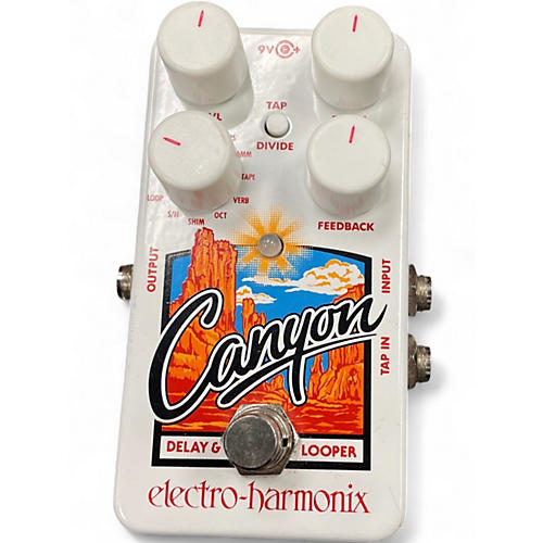 Used Electro-Harmonix Canyon Delay and Looper Effect Pedal