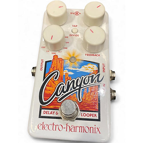 Used Electro-Harmonix Canyon Delay and Looper Effect Pedal