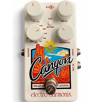 Used Electro-Harmonix Canyon Delay and Looper Effect Pedal