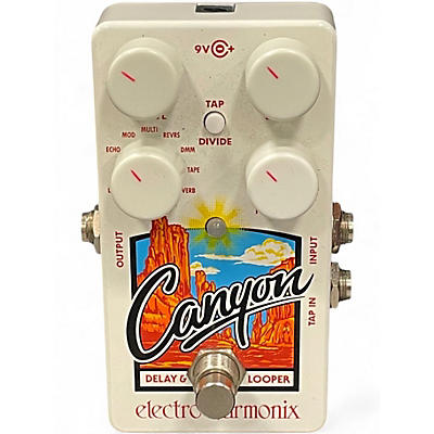 Used Electro-Harmonix Canyon Delay and Looper Effect Pedal