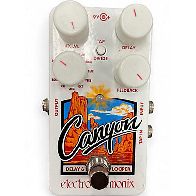 Used Electro-Harmonix Canyon Delay and Looper Effect Pedal