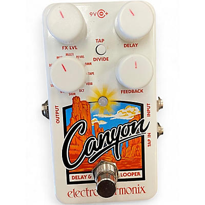 Used Electro-Harmonix Canyon Delay and Looper Effect Pedal