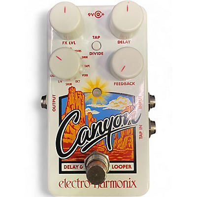 Used Electro-Harmonix Canyon Delay and Looper Effect Pedal