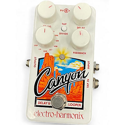 Used Electro-Harmonix Canyon Delay and Looper Effect Pedal