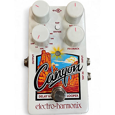 Used Electro-Harmonix Canyon Delay and Looper Effect Pedal