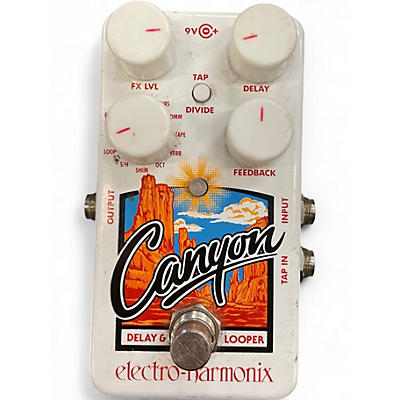 Used Electro-Harmonix Canyon Delay and Looper Effect Pedal