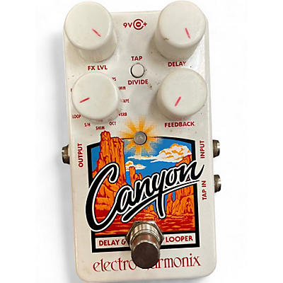 Used Electro-Harmonix Canyon Delay and Looper Effect Pedal
