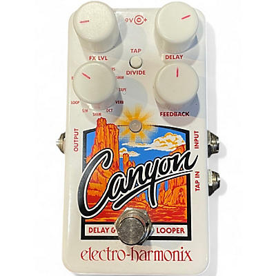 Used Electro-Harmonix Canyon Delay and Looper Effect Pedal