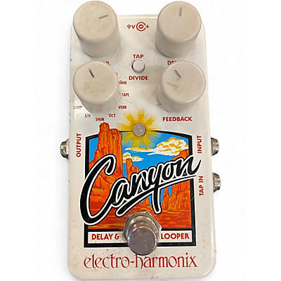 Used Electro-Harmonix Canyon Delay and Looper Effect Pedal