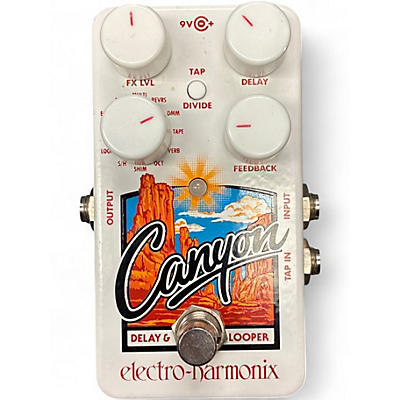 Used Electro-Harmonix Canyon Delay and Looper Effect Pedal