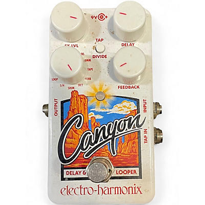 Used Electro-Harmonix Canyon Delay and Looper Effect Pedal