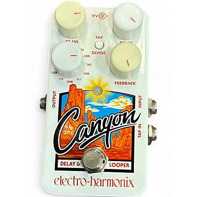 Used Electro-Harmonix Canyon Delay and Looper Effect Pedal