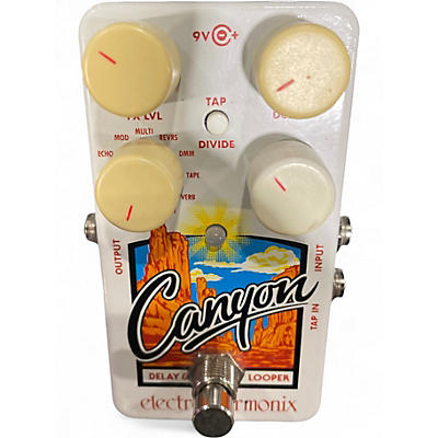 Used Electro-Harmonix Canyon Delay and Looper Effect Pedal