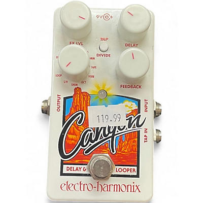 Used Electro-Harmonix Canyon Delay and Looper Effect Pedal