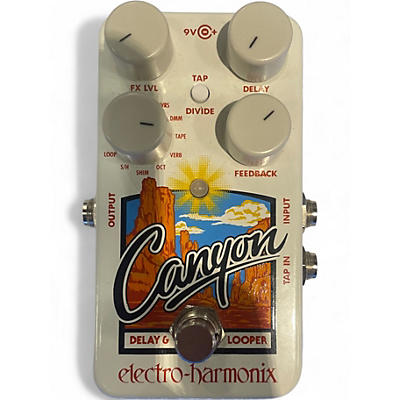 Used Electro-Harmonix Canyon Delay and Looper Effect Pedal