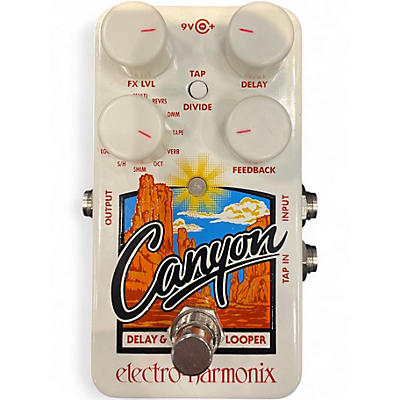 Used Electro-Harmonix Canyon Delay and Looper Effect Pedal