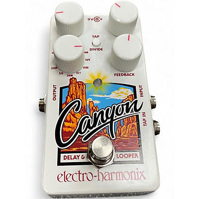 Used Electro-Harmonix Canyon Delay and Looper Effect Pedal