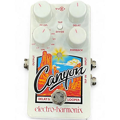 Used Electro-Harmonix Canyon Delay and Looper Effect Pedal