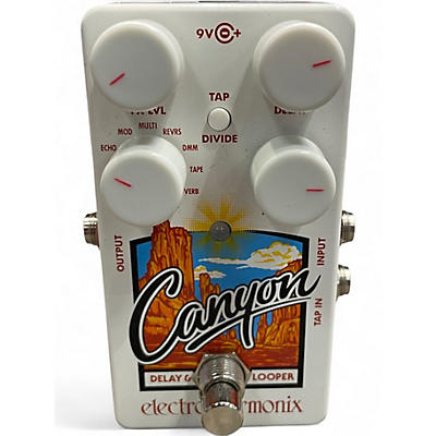 Used Electro-Harmonix Canyon Delay and Looper Effect Pedal