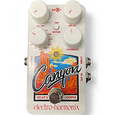 Used Electro-Harmonix Canyon Delay and Looper Effect Pedal