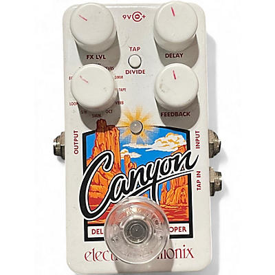 Used Electro-Harmonix Canyon Delay and Looper Effect Pedal
