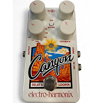 Used Electro-Harmonix Canyon Delay and Looper Effect Pedal