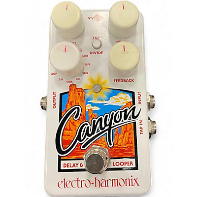 Used Electro-Harmonix Canyon Delay and Looper Effect Pedal