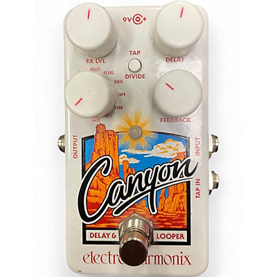 Used Electro-Harmonix Canyon Delay and Looper Effect Pedal