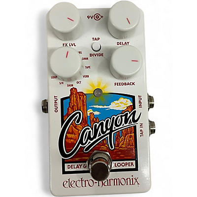 Used Electro-Harmonix Canyon Delay and Looper Effect Pedal