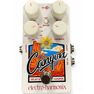 Used Electro-Harmonix Canyon Delay and Looper Effect Pedal