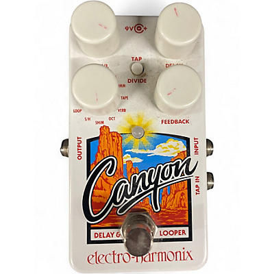 Used Electro-Harmonix Canyon Delay and Looper Effect Pedal