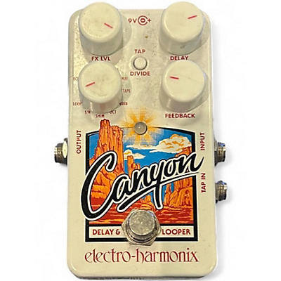 Used Electro-Harmonix Canyon Delay and Looper Effect Pedal