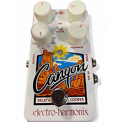 Used Electro-Harmonix Canyon Delay and Looper Effect Pedal