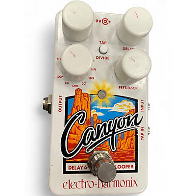 Used Electro-Harmonix Canyon Delay and Looper Effect Pedal