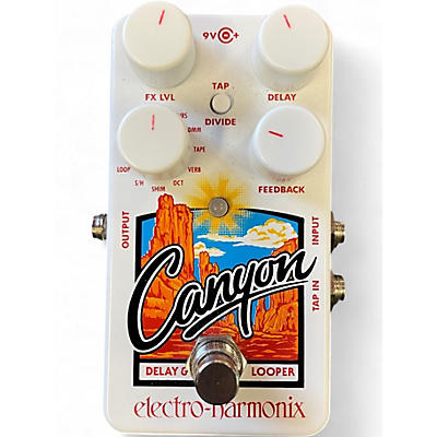 Used Electro-Harmonix Canyon Delay and Looper Effect Pedal