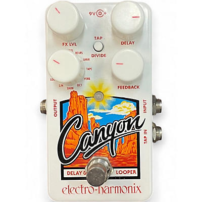 Used Electro-Harmonix Canyon Delay and Looper Effect Pedal