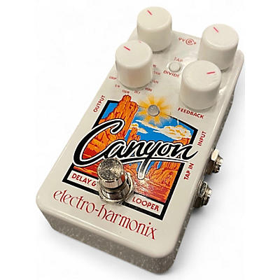 Used Electro-Harmonix Canyon Delay and Looper Effect Pedal