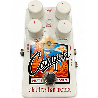 Used Electro-Harmonix Canyon Delay and Looper Effect Pedal