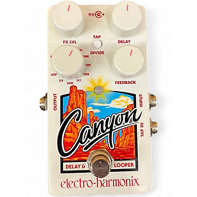 Used Electro-Harmonix Canyon Delay and Looper Effect Pedal