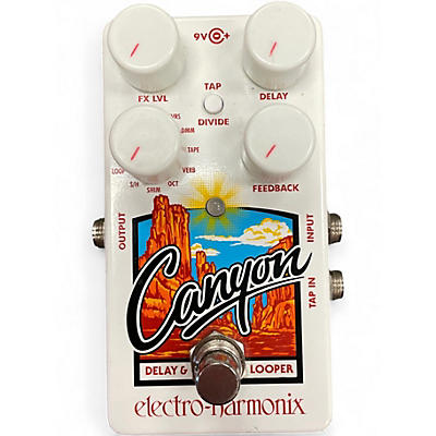 Used Electro-Harmonix Canyon Delay and Looper Effect Pedal