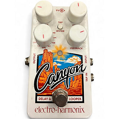 Used Electro-Harmonix Canyon Delay and Looper Effect Pedal